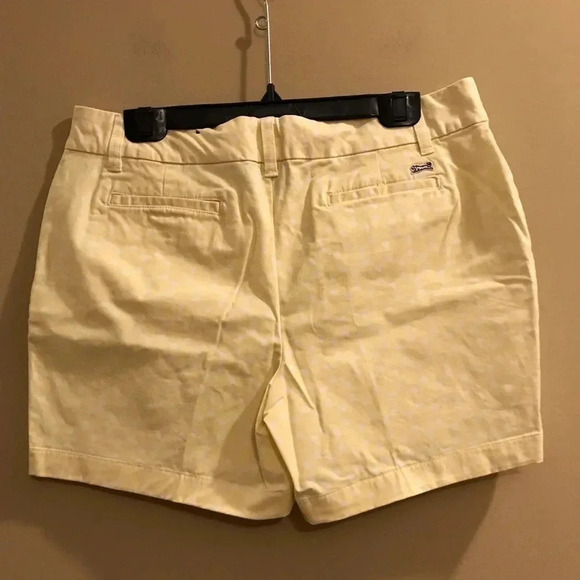 Le Tigre Shorts Womens Light Yellow Pattern 12 - Picture 4 of 9